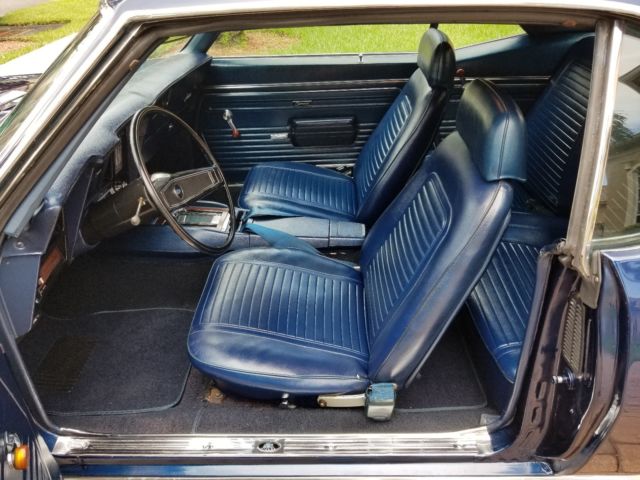 1969 Blue Chevrolet Camaro Coupe