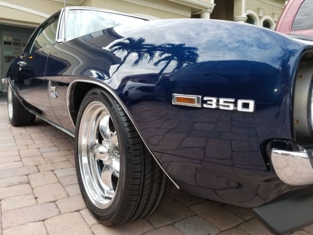1969 Blue Chevrolet Camaro Coupe