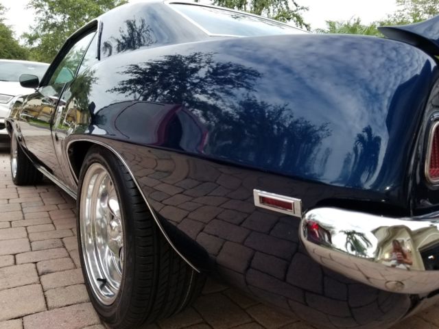 1969 Blue Chevrolet Camaro Coupe