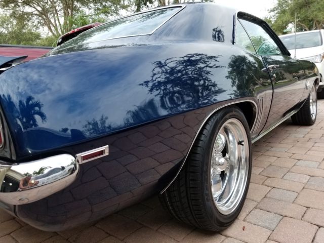 1969 Blue Chevrolet Camaro Coupe