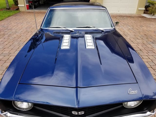 1969 Blue Chevrolet Camaro Coupe
