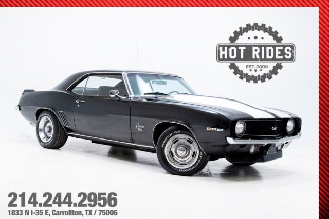 1969 Black Chevrolet Camaro Coupe