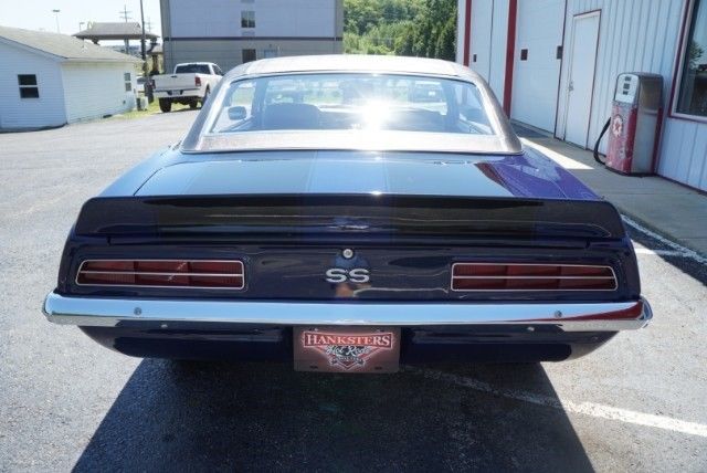 1969 Blue Chevrolet Camaro --