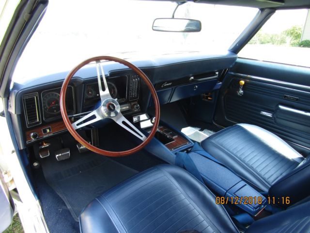 1969 Dover White Chevrolet Camaro Coupe