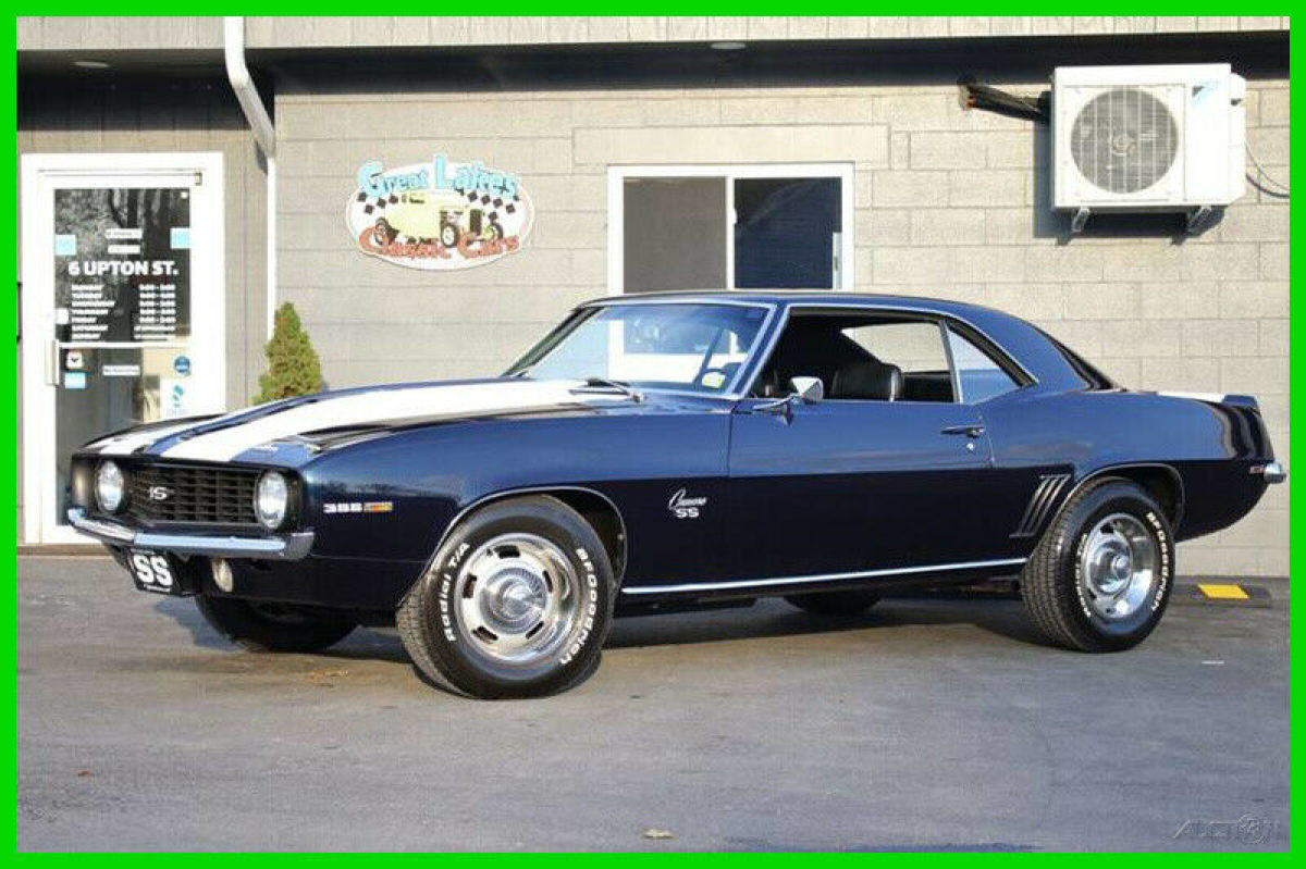 1969 Blue Chevrolet Camaro Coupe