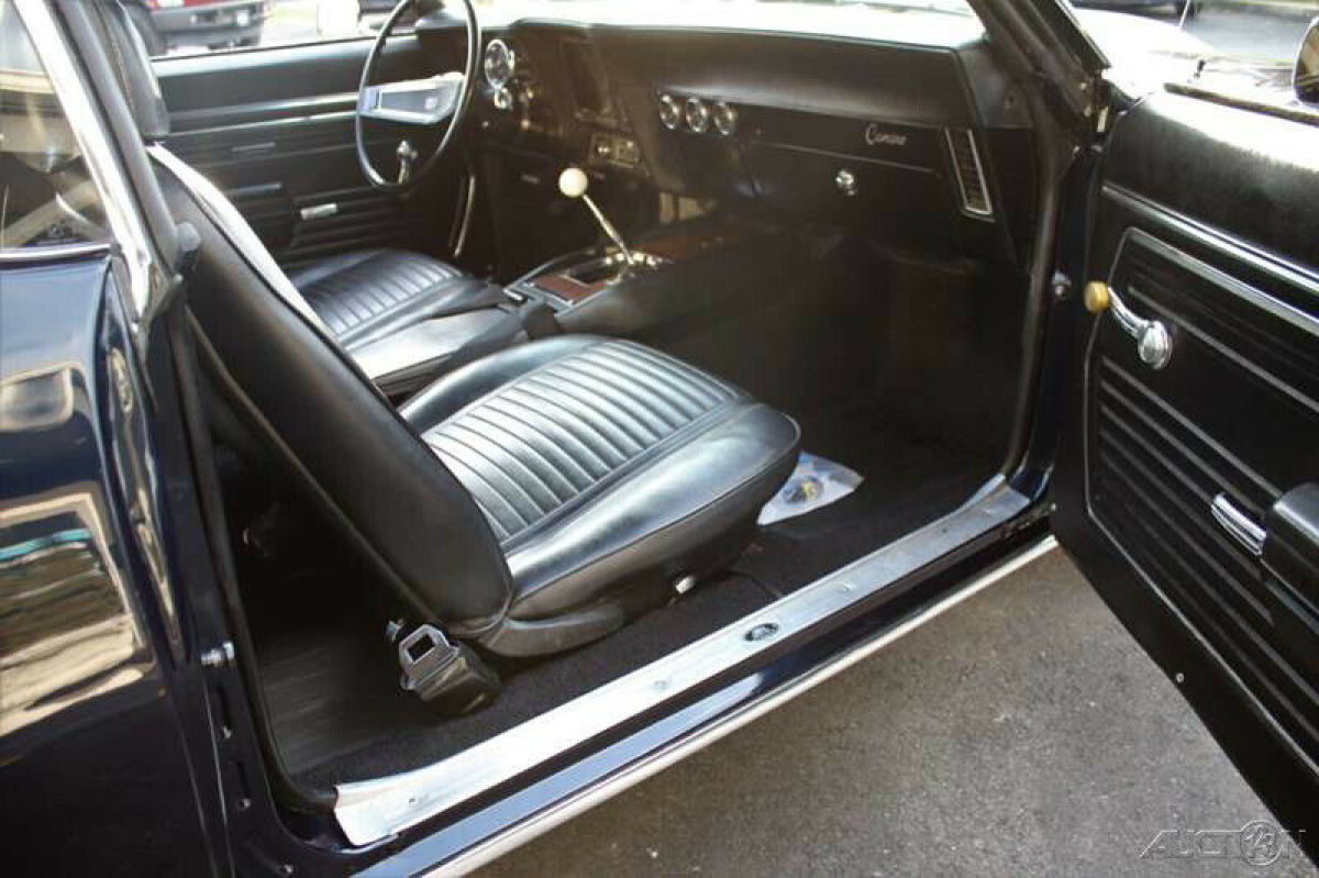 1969 Blue Chevrolet Camaro Coupe