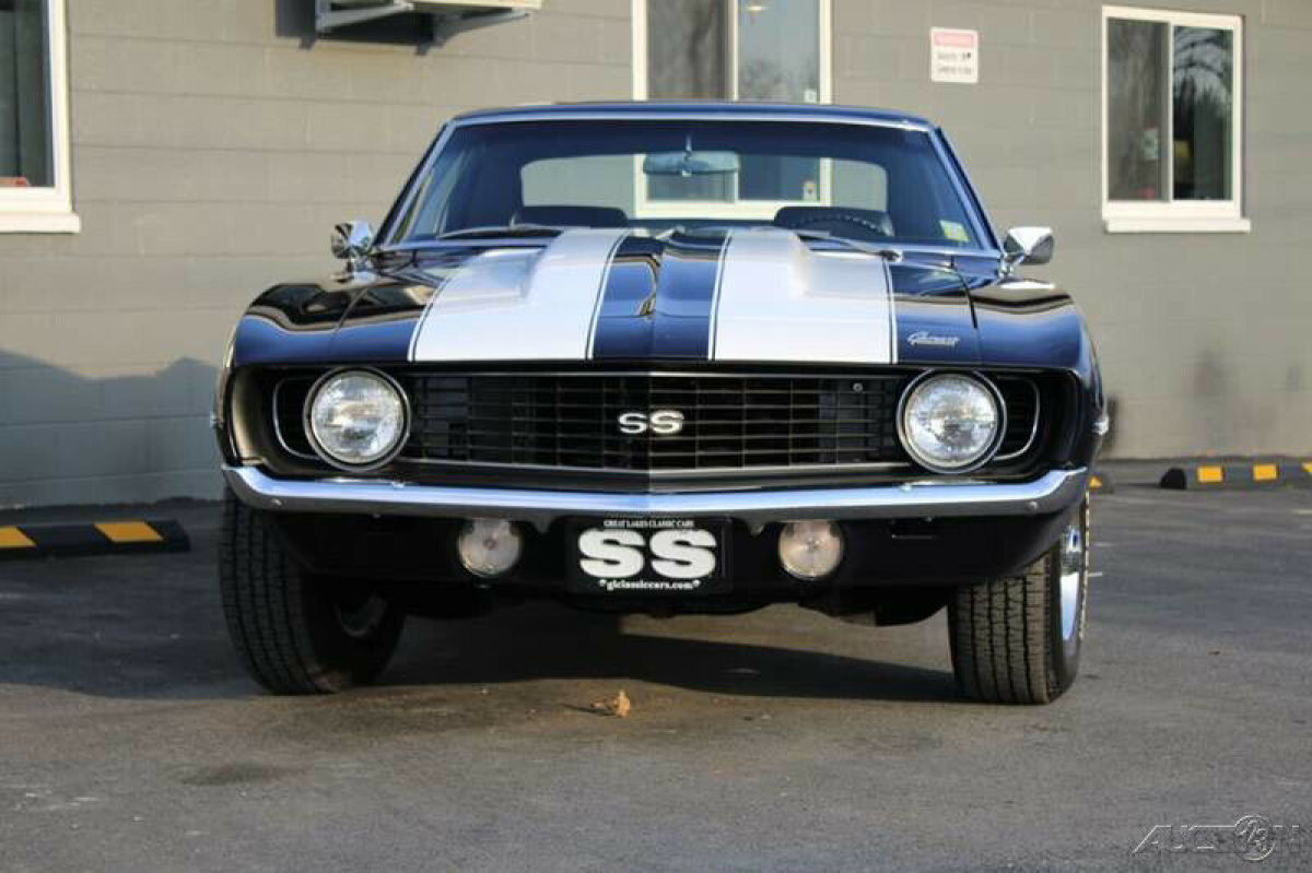 1969 Blue Chevrolet Camaro Coupe