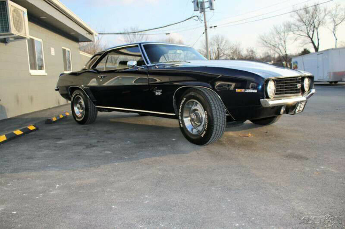 1969 Blue Chevrolet Camaro Coupe