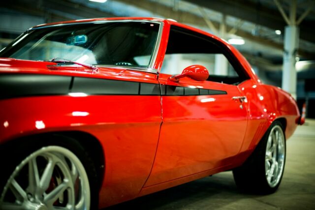 1969 Red Chevrolet Camaro Coupe