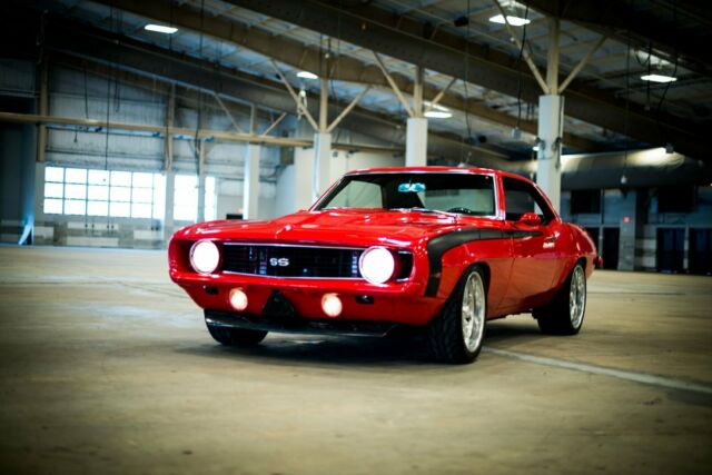 1969 Red Chevrolet Camaro Coupe