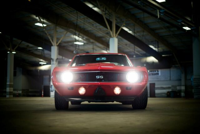 1969 Red Chevrolet Camaro Coupe