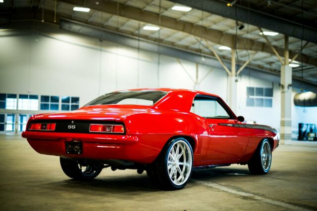 1969 Red Chevrolet Camaro Coupe