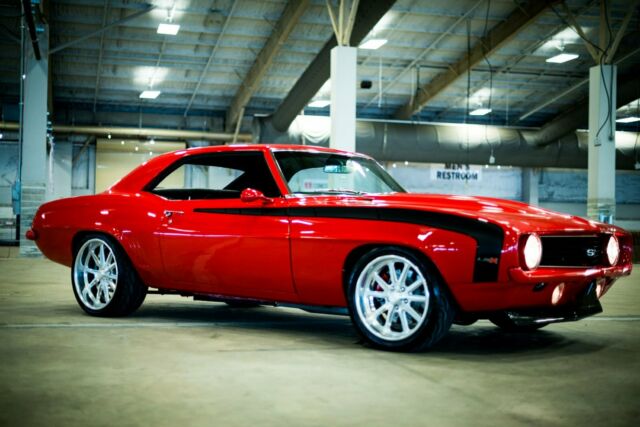 1969 Red Chevrolet Camaro Coupe