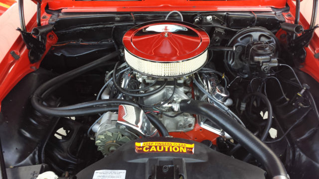 1969 Red Chevrolet Camaro