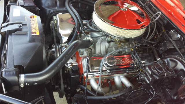 1969 Red Chevrolet Camaro