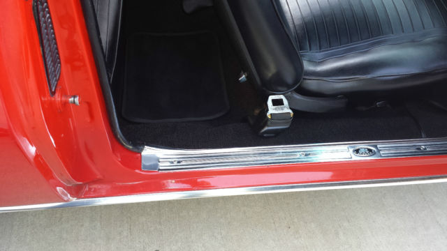 1969 Red Chevrolet Camaro