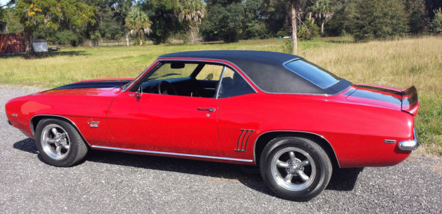 1969 Red Chevrolet Camaro