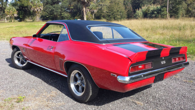 1969 Red Chevrolet Camaro