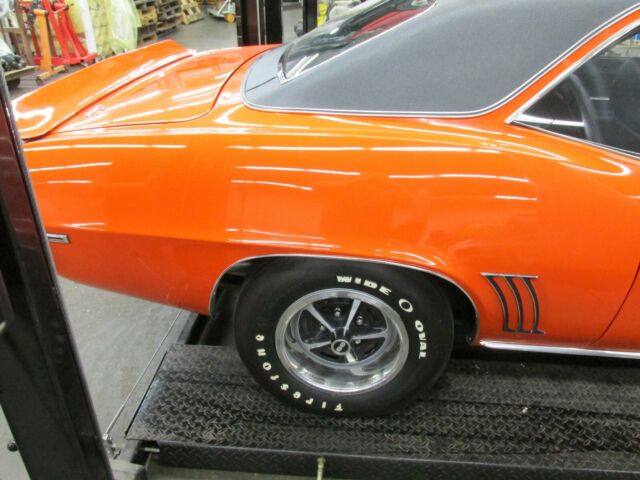 1969 Orange Chevrolet Camaro Coupe