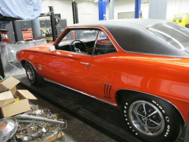 1969 Orange Chevrolet Camaro Coupe