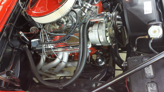 1969 Red Chevrolet Camaro