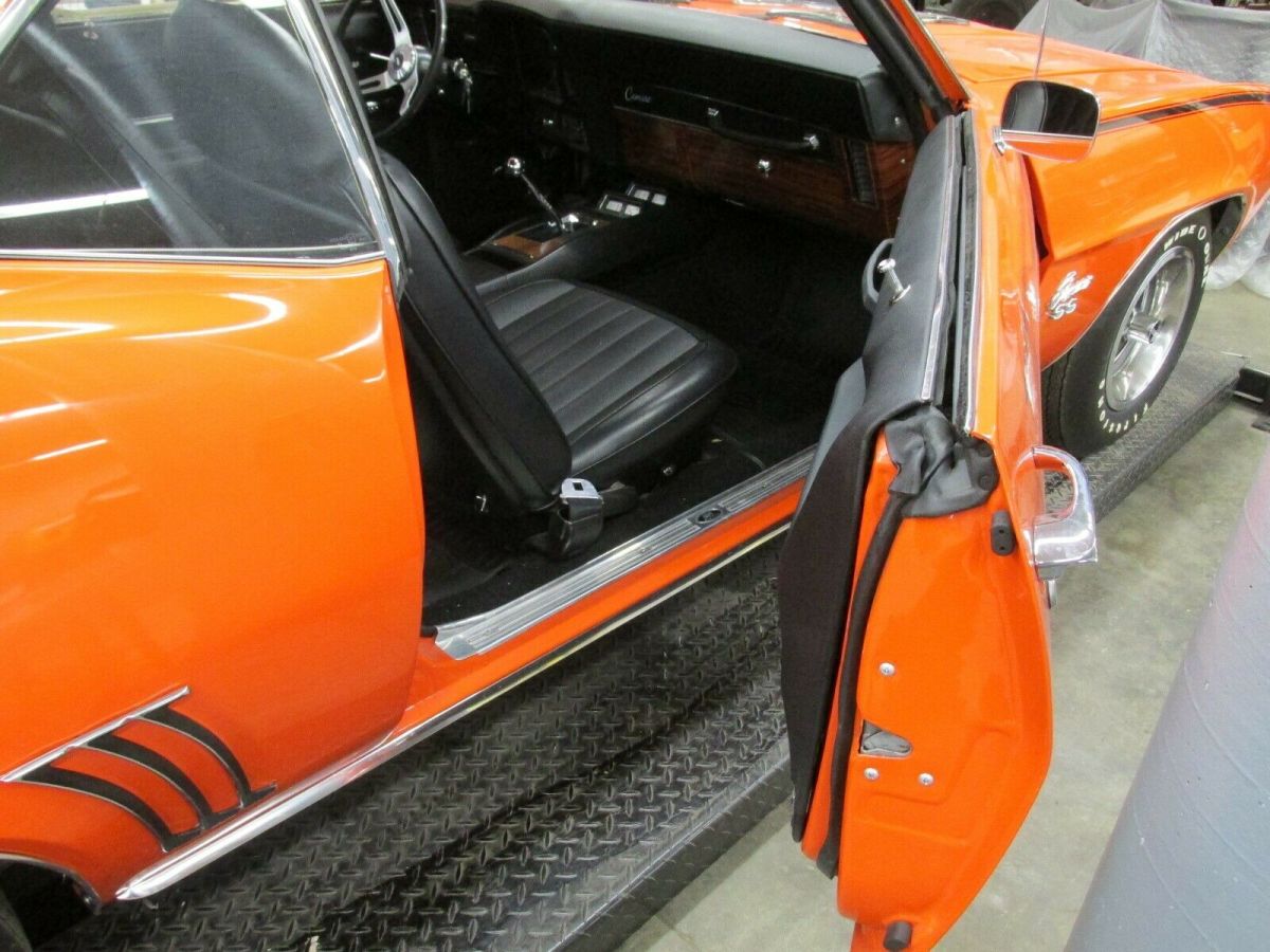 1969 Orange Chevrolet Camaro Coupe