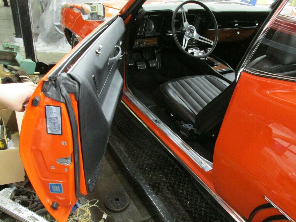 1969 Orange Chevrolet Camaro Coupe