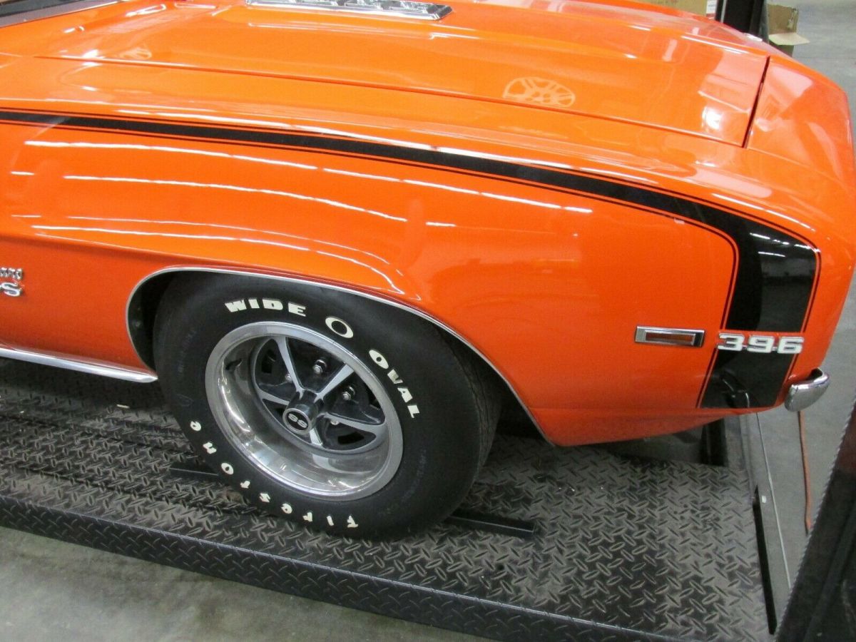 1969 Orange Chevrolet Camaro Coupe