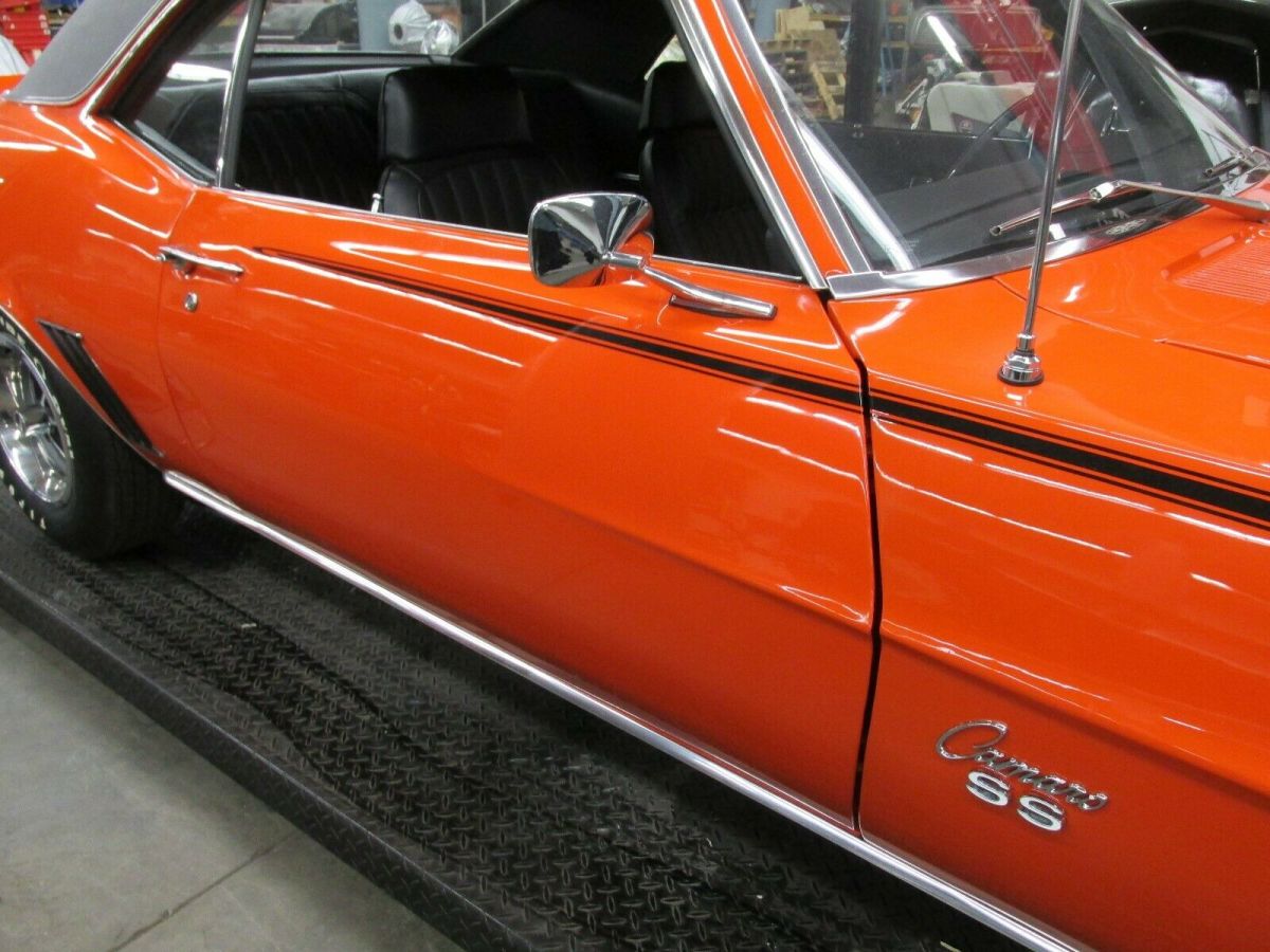 1969 Orange Chevrolet Camaro Coupe