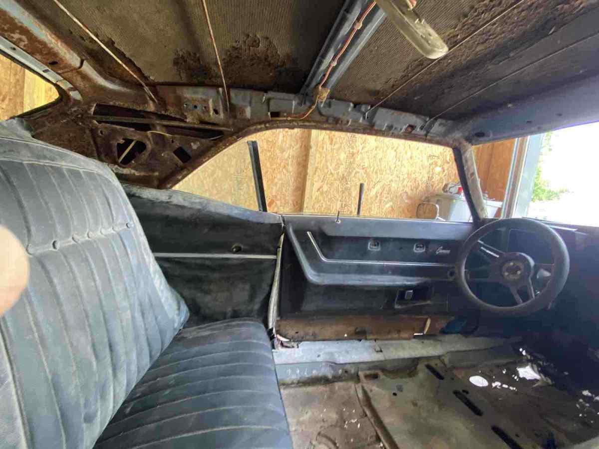 1969 Blue Chevrolet Camaro SS Sedan