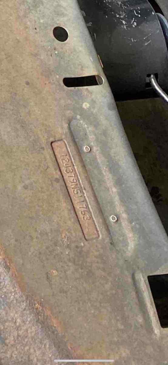 1969 Blue Chevrolet Camaro SS Sedan