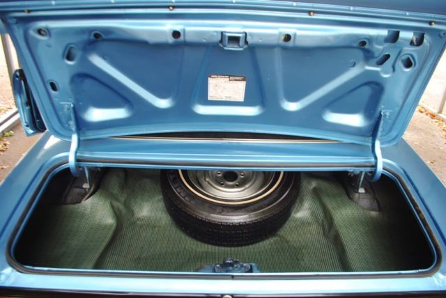 1969 Blue Chevrolet Camaro --