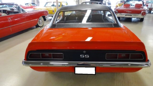 1969 Orange Chevrolet Camaro Coupe