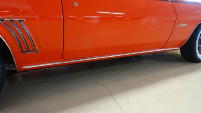 1969 Orange Chevrolet Camaro Coupe