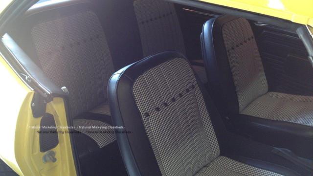 1969 Yellow Chevrolet Camaro