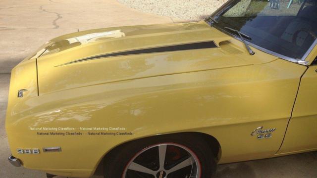 1969 Yellow Chevrolet Camaro