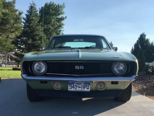 1969 Teal Chevrolet Camaro Coupe