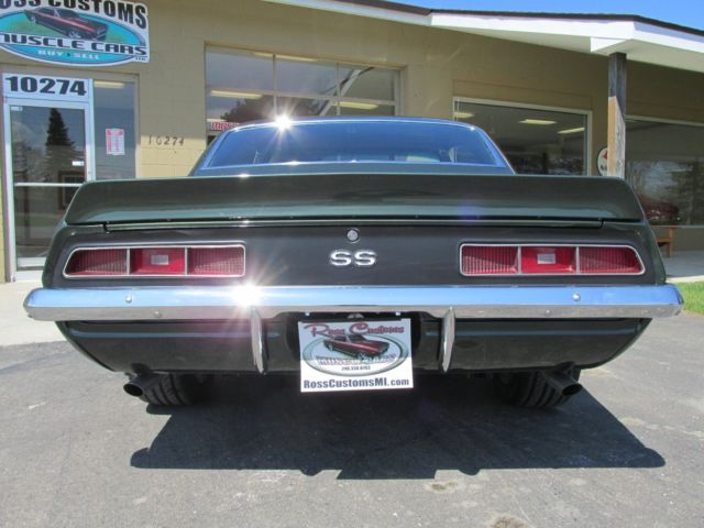 1969 Green Chevrolet Camaro Coupe