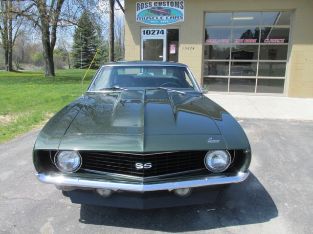 1969 Green Chevrolet Camaro Coupe