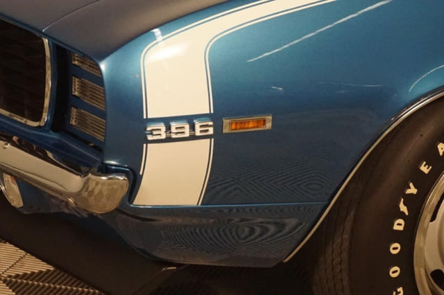 1969 Le Mans Blue Chevrolet Camaro Coupe