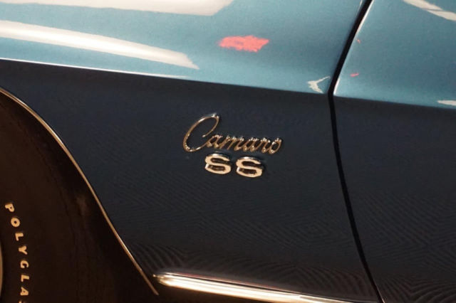 1969 Le Mans Blue Chevrolet Camaro Coupe