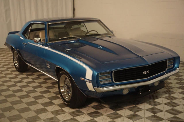 1969 Le Mans Blue Chevrolet Camaro Coupe