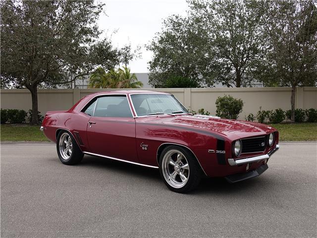 1969 Red Chevrolet Camaro Coupe