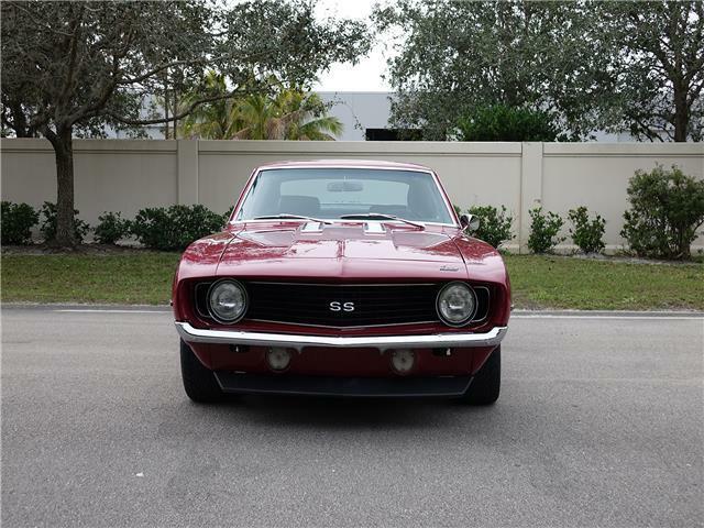 1969 Red Chevrolet Camaro Coupe