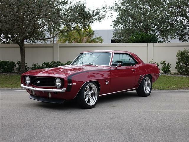 1969 Red Chevrolet Camaro Coupe