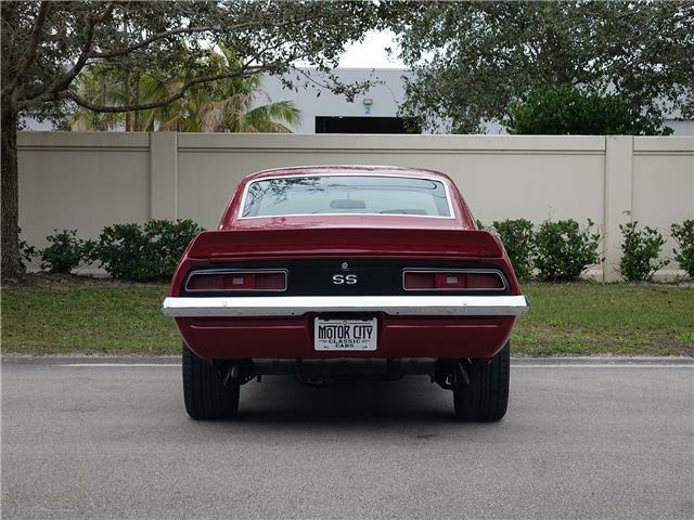 1969 Red Chevrolet Camaro Coupe