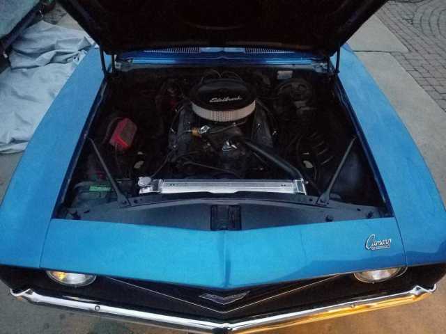 1969 Blue Chevrolet Camaro Coupe