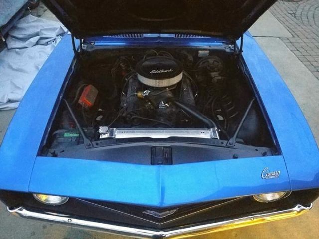 1969 Blue Chevrolet Camaro Coupe