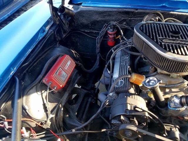 1969 Blue Chevrolet Camaro Coupe