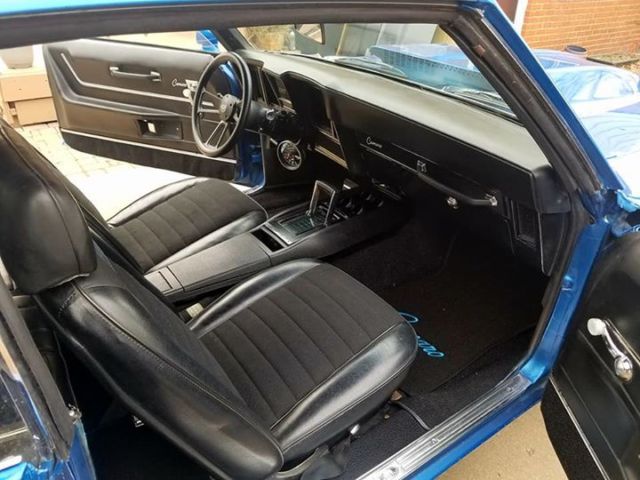 1969 Blue Chevrolet Camaro Coupe